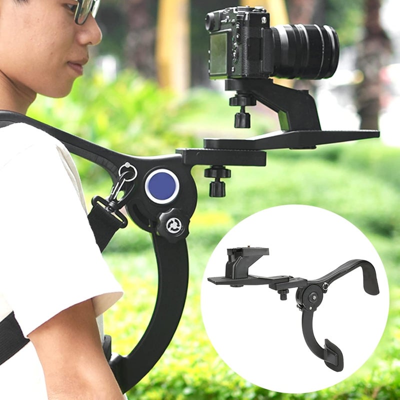 Denash Camera Shoulder Rig,Outdoor DSLR Camera Strap Mount,Photography Shoulder Shock Absorber Bracket Support Stabilizer Rig - Image 2